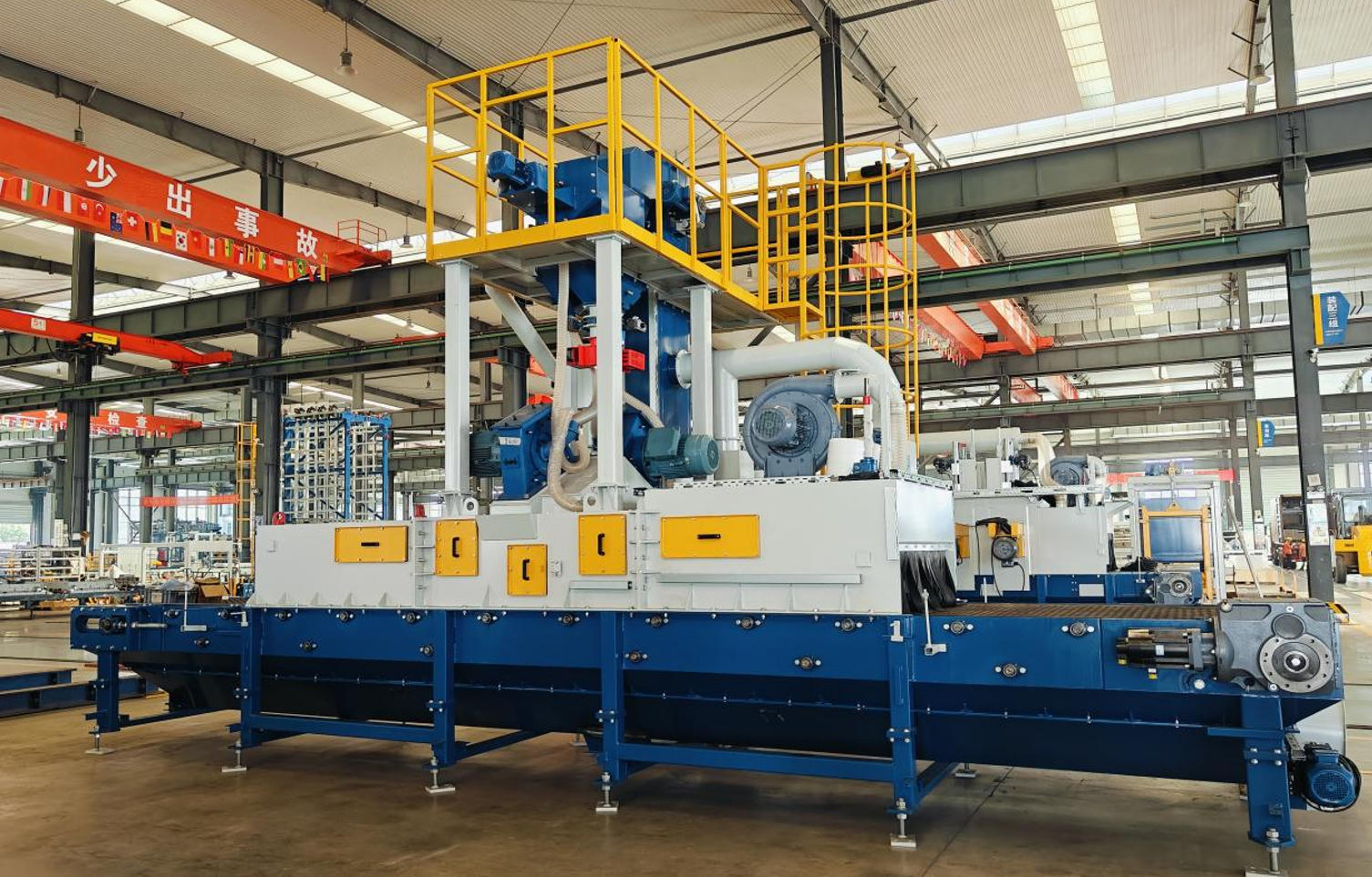 Quangongning ikkilamchi qayta ishlash uskunasi standart blok ishlab chiqarishni kuchaytirish uchun keng qamrovli yangilanishdan o'tadi